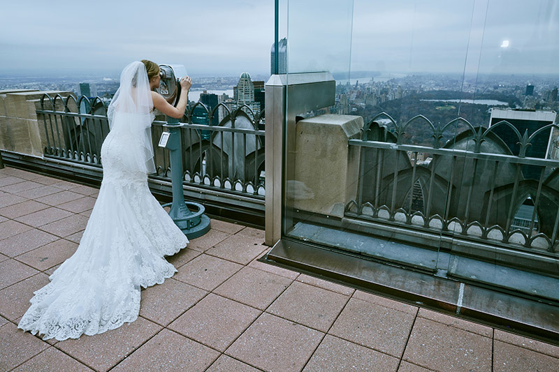 nyc rooftop wedding