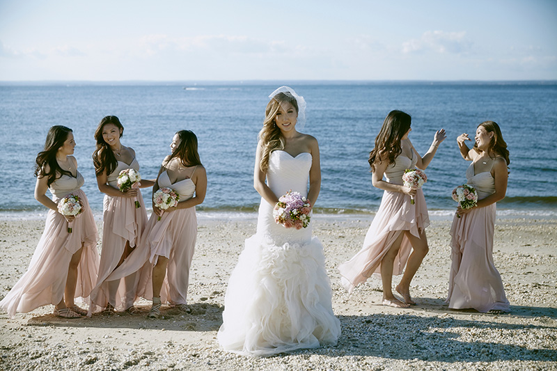 beach bridal party dresses