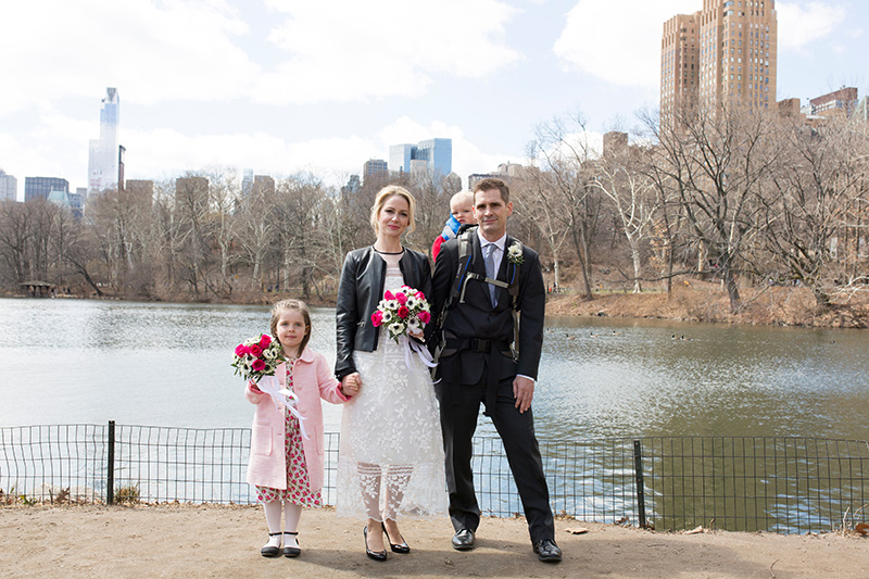 central park wedding