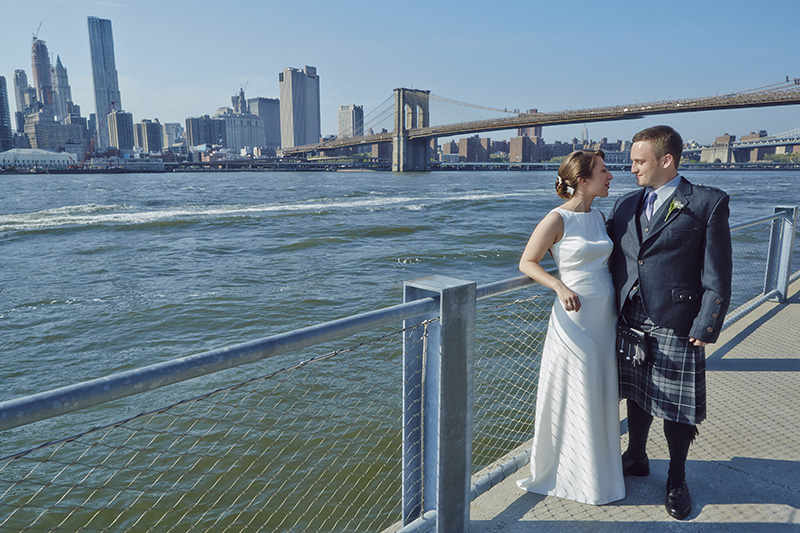 brooklyn bridge park wedding
