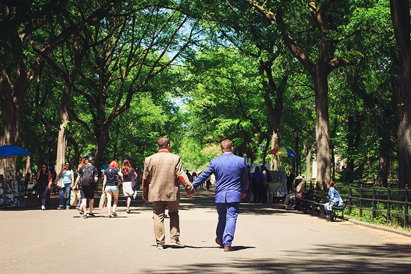 Cop Cot Central Park Wedding