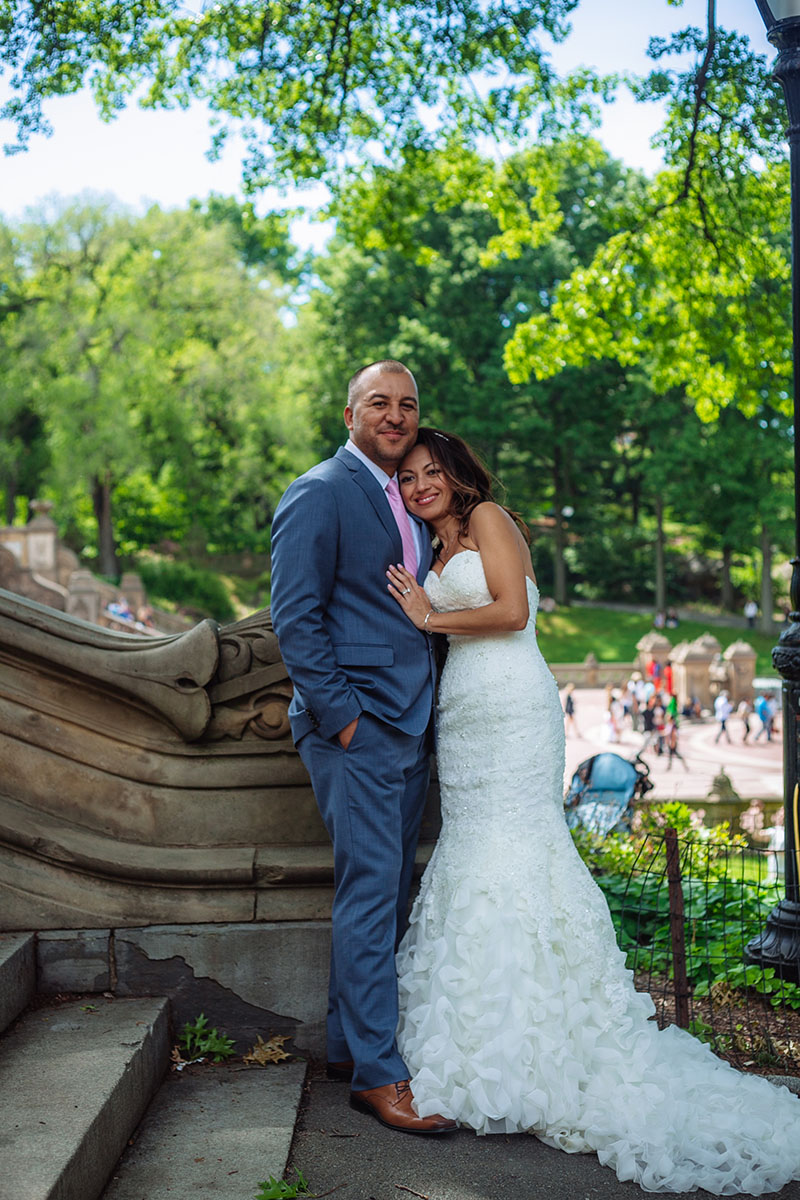 Shakespeare Garden Wedding photography by Le Image - Brooklyn, NY wedding photographers and videographers.