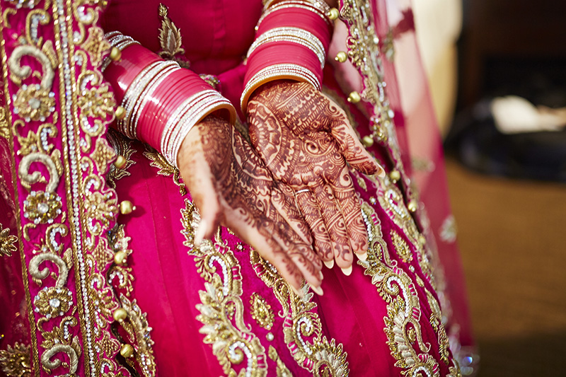 indian wedding hand