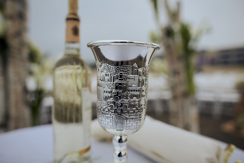 wedding vine glass