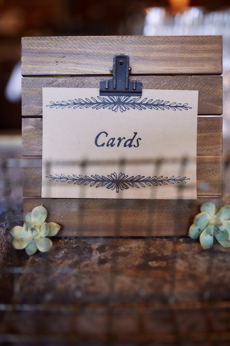 wedding gift cards box