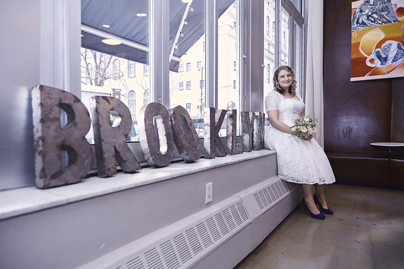 brooklyn wedding sign