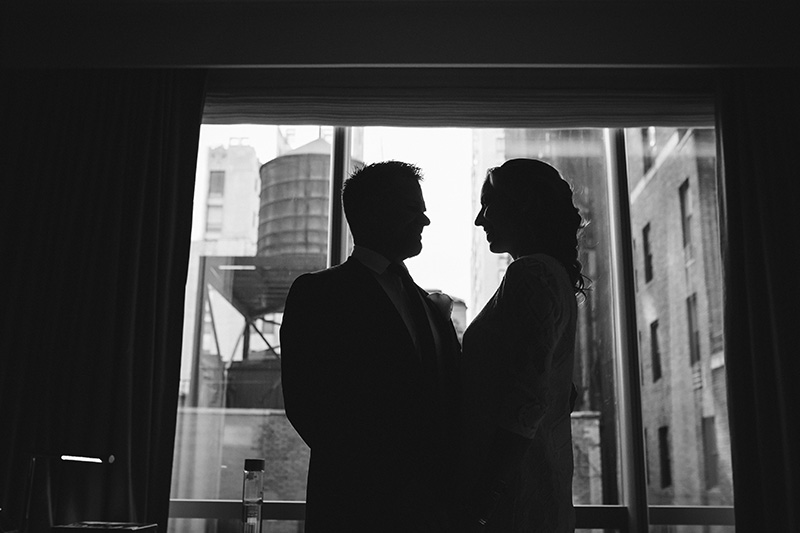 black & white elopement photos 