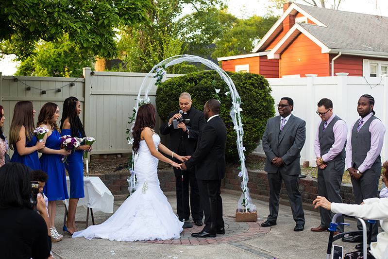 backyard wedding