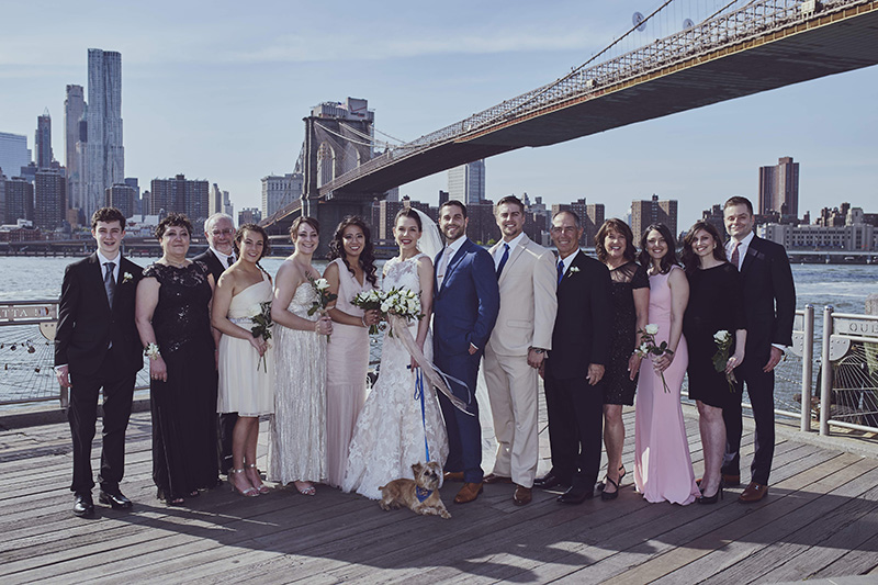 Brooklyn bridge family photos