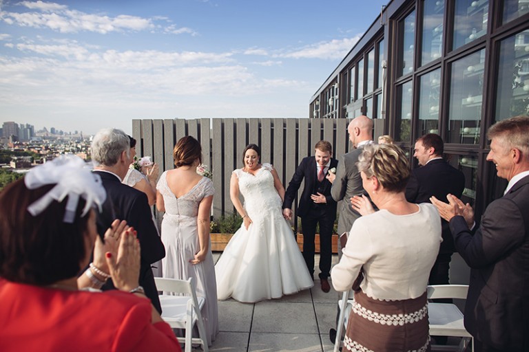 Wythe Hotel rooftop Elopement Photos