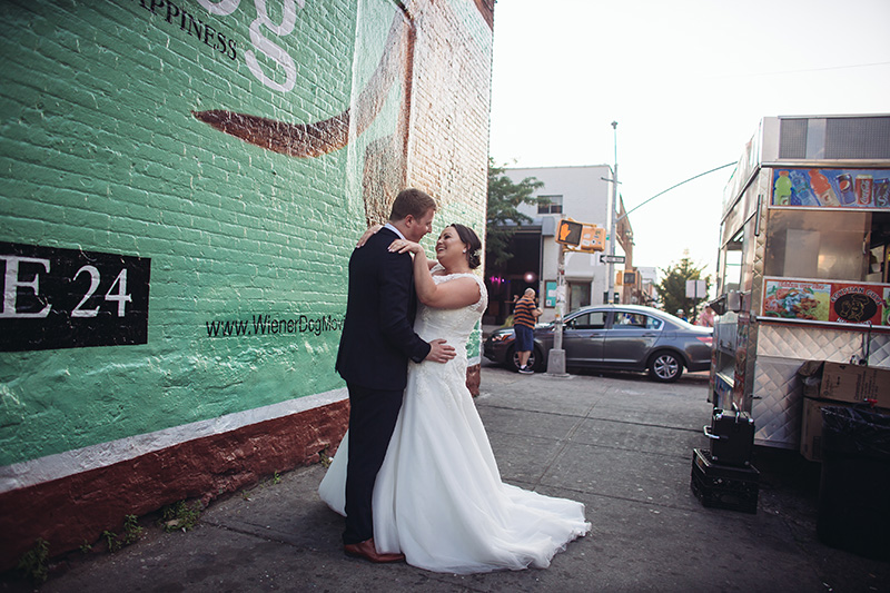 Wythe Hotel rooftop Elopement Photos