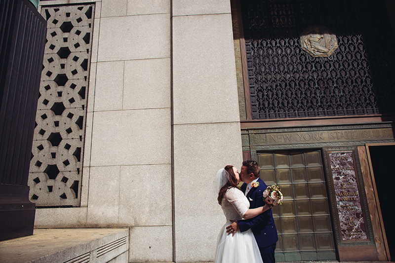 City hall New York wedding