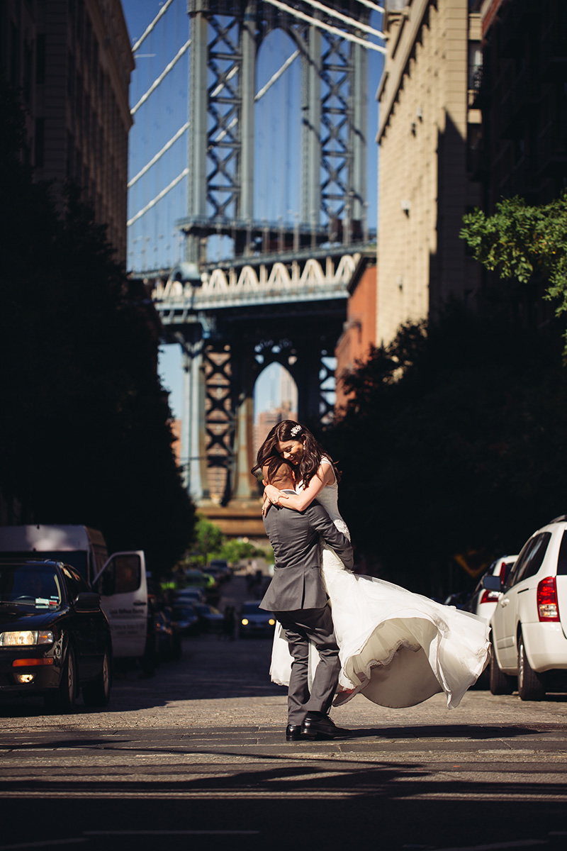 Manhattan Bridge Wedding photos