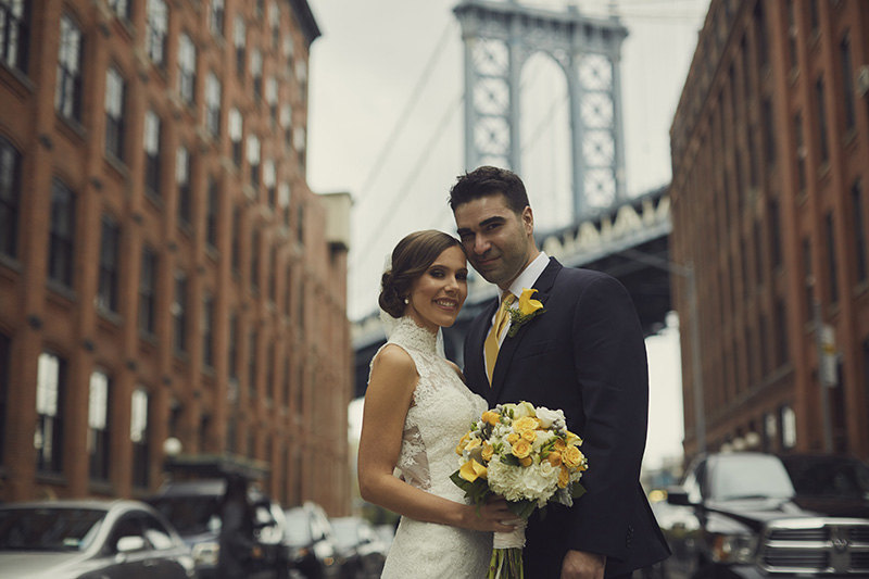 Manhattan Bridge wedding