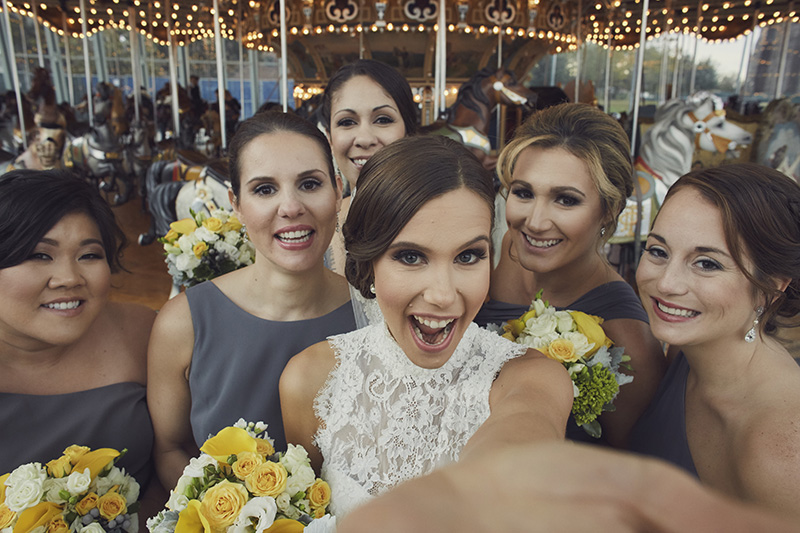wedding selfie