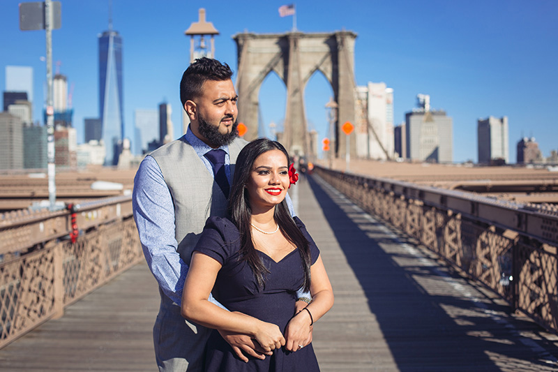 Brooklyn Bridge Engagement photo