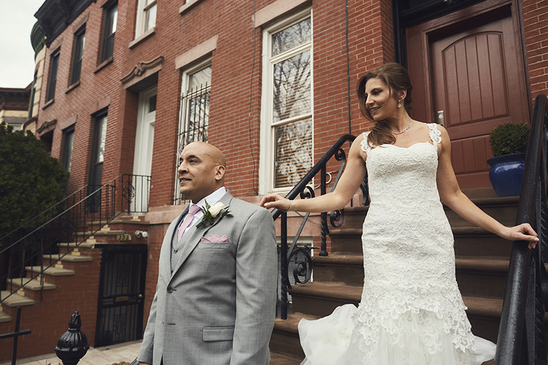 Brooklyn brownstone wedding reveal
