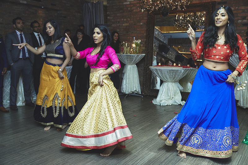 Indian wedding dance