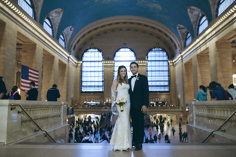 Grand Central wedding photos