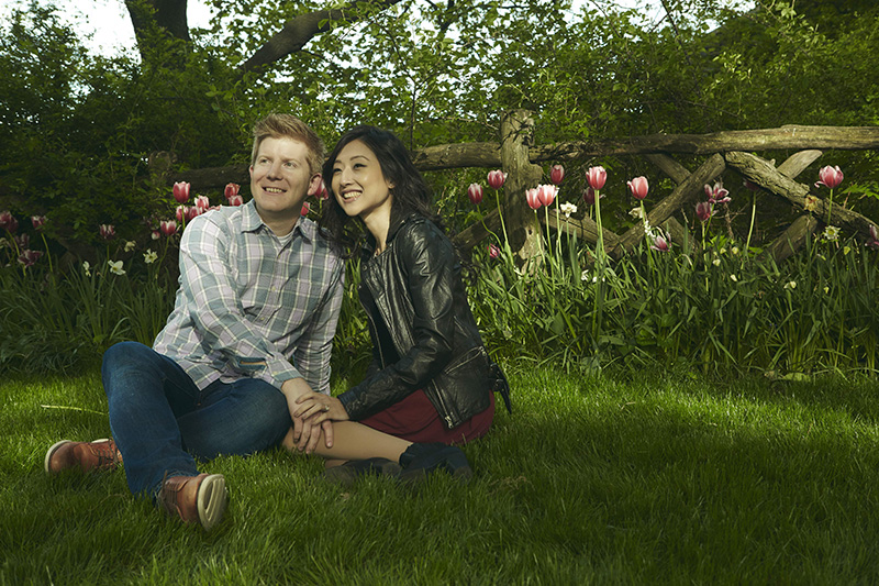Engagement photo locations in Central Park