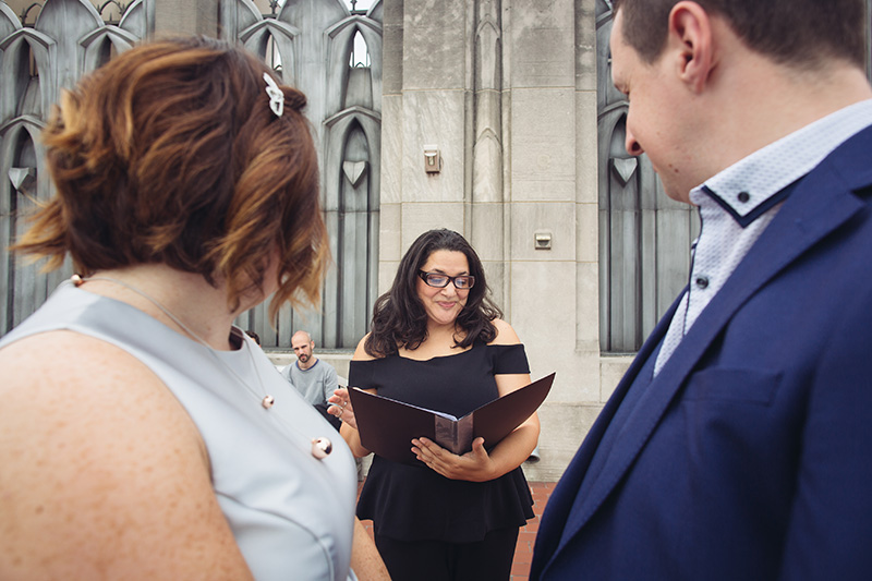 NYC wedding officiant