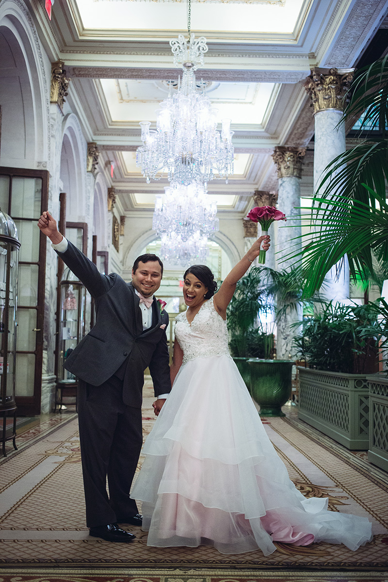 Plaza Hotel wedding photographer