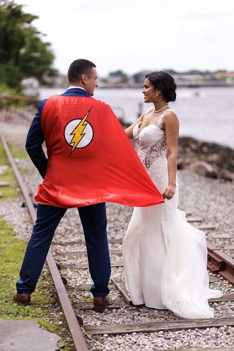 Super hero groom