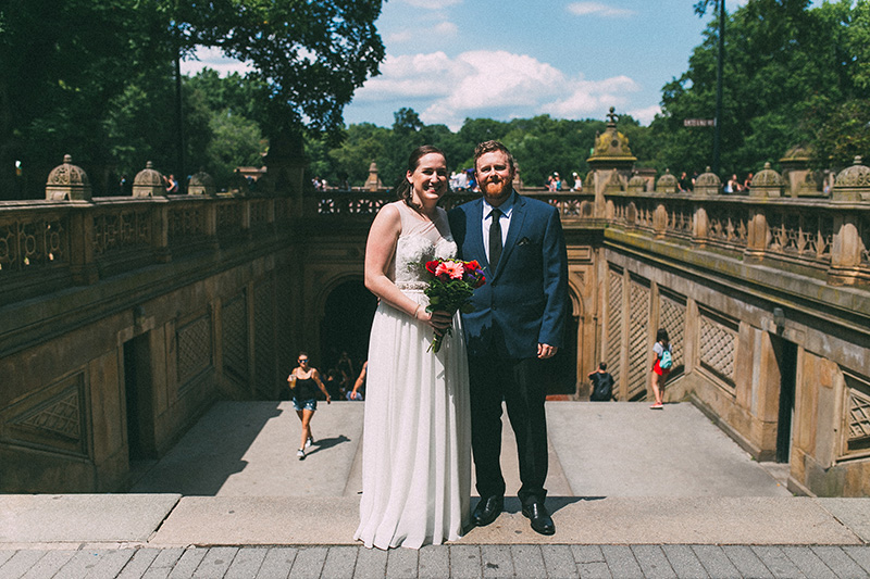 Bethesda Terrace and Fountain elopement