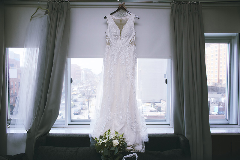brides wedding dress