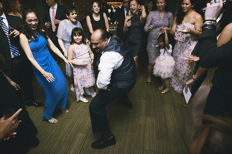 Wedding party photography