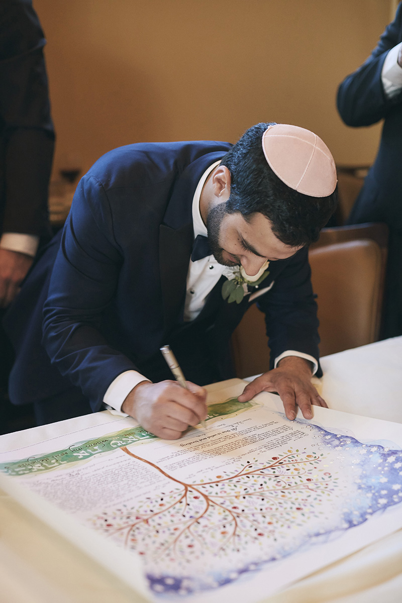 Orthodox Jewish groom photography