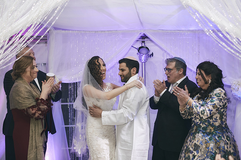  NYC Orthodox Jewish wedding ceremony