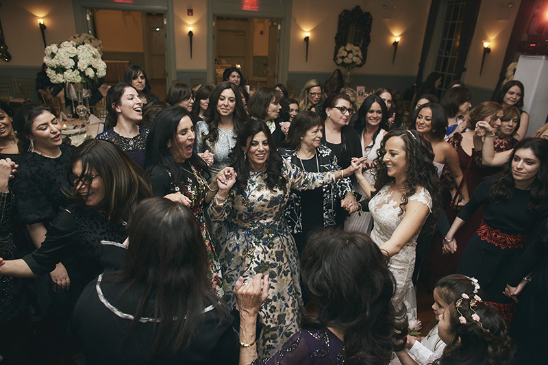 Orthodox Jewisg wedding party