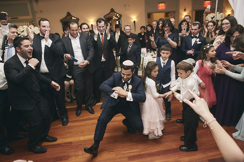 NYC Orthodox Jewish wedding dance
