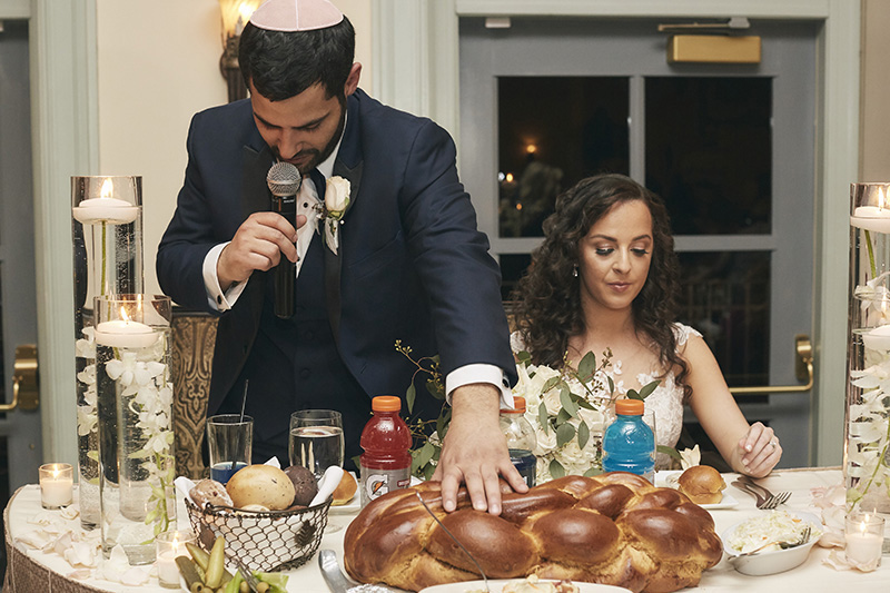 blessing the challah