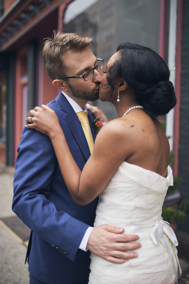 Interracial couples wedding photos