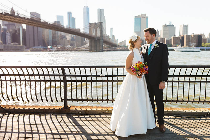 Brooklyn Bridge Park wedding