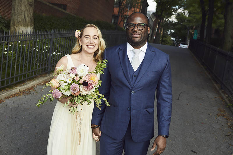 Interracial wedding photography NYC