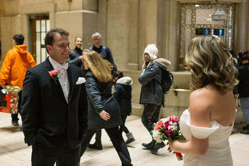 Grand Central Terminal wedding photography