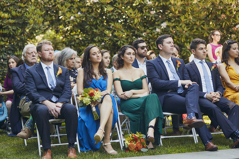 Elegant Backyard Wedding Reception in upstate NY