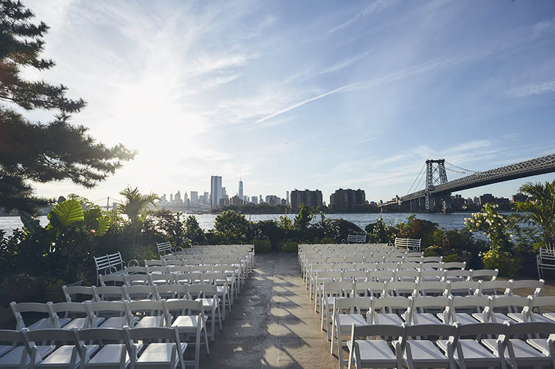 Brooklyn wedding venues with NYC skyline view