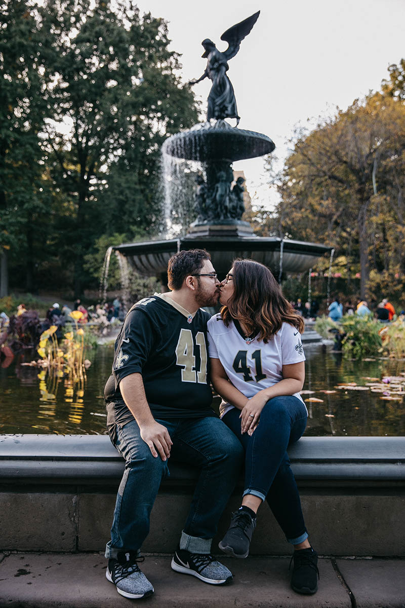 NYC engagement photo locations