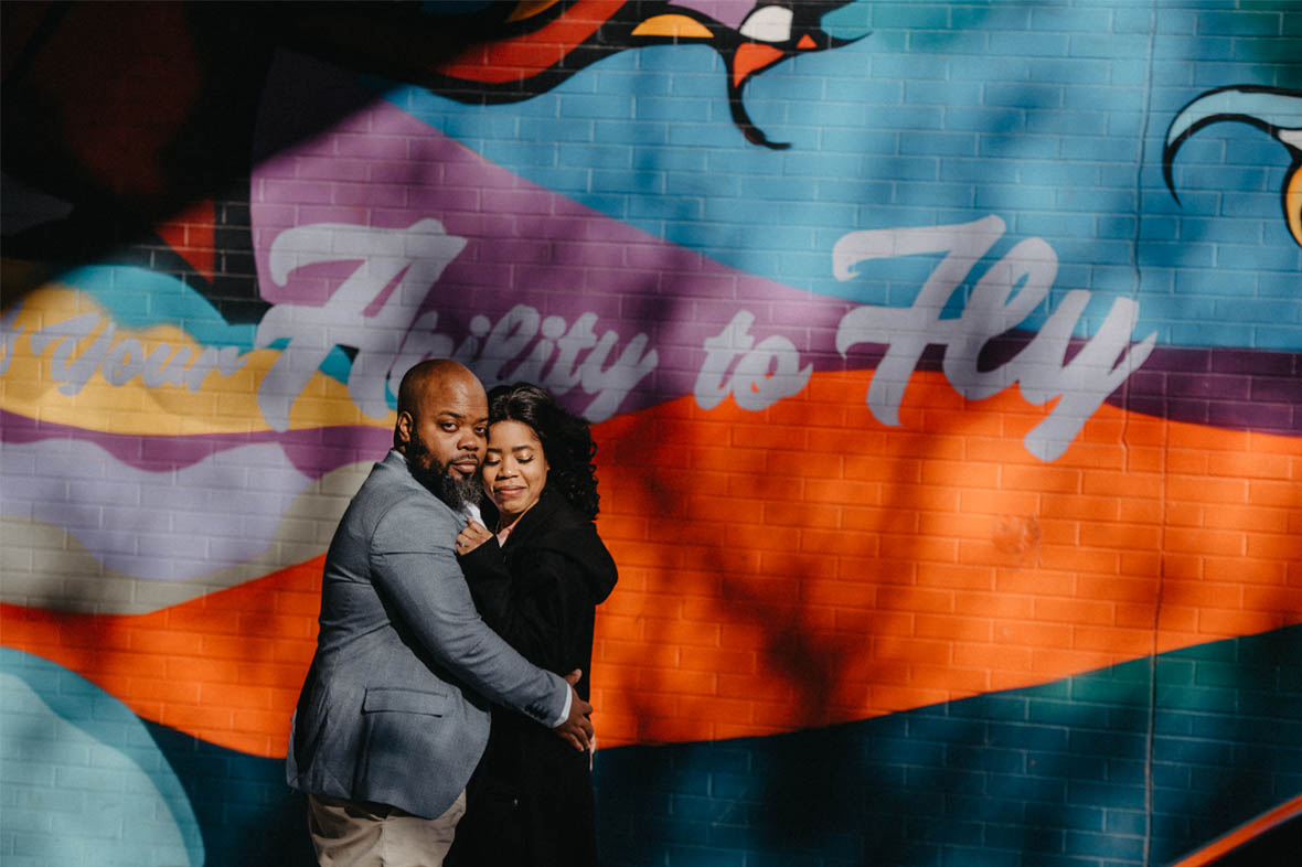 African American Engagment photos in Brooklyn