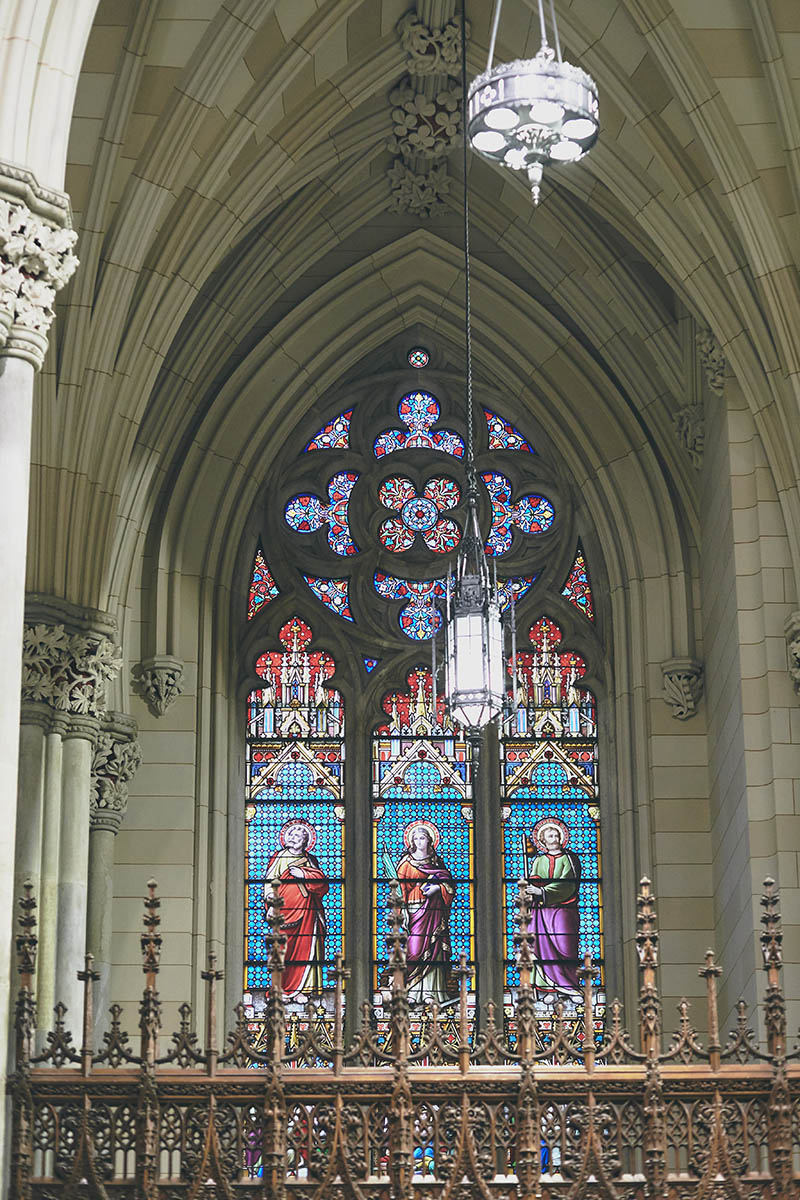 Wedding ceremony in St. Patrick's cathedral