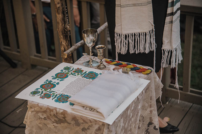 Jewish wedding details