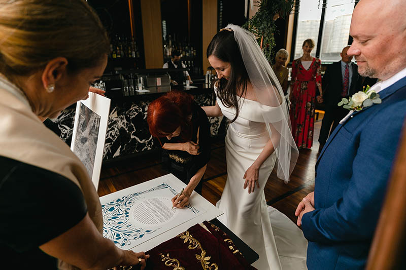 Signing of the Ketubah