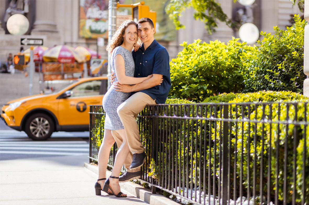 Engagement photo locations in NYC