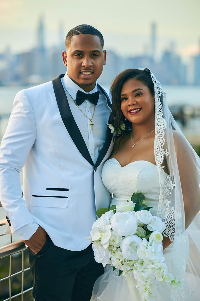 Interracial wedding photos