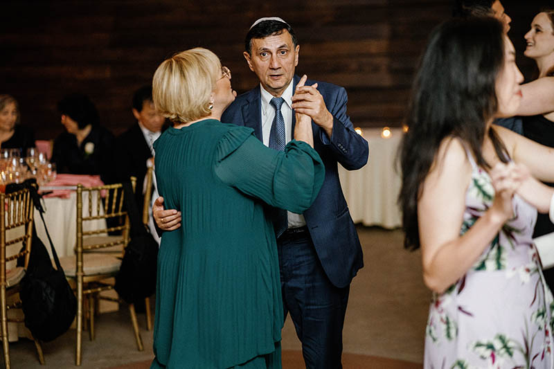 Father of the bride dancing