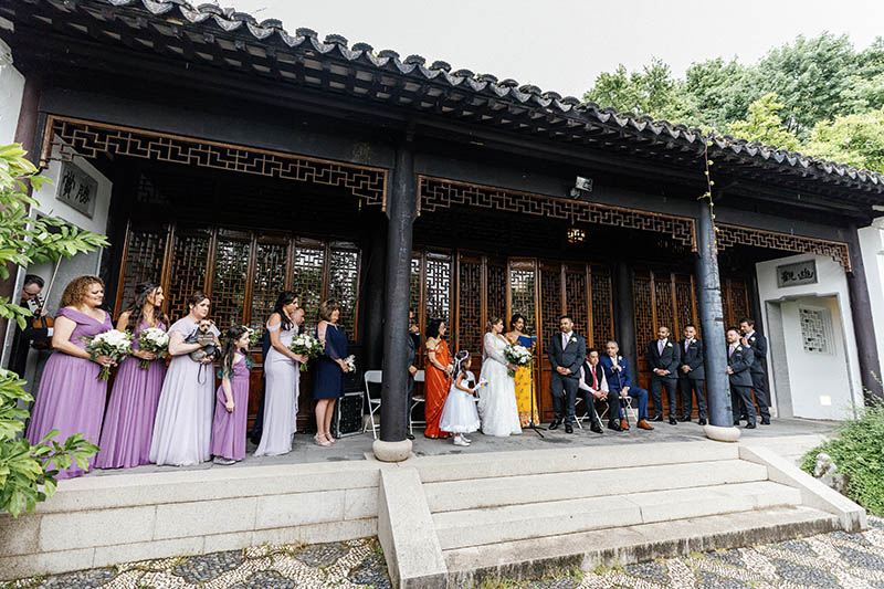 Chinese Garden wedding ceremony